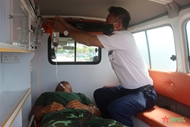 海警第四区及时为急救土珠岛遇险的军人提供协助